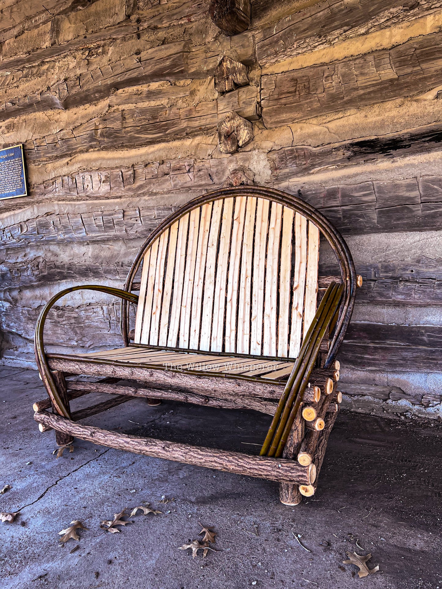 Live Edge Loveseat
