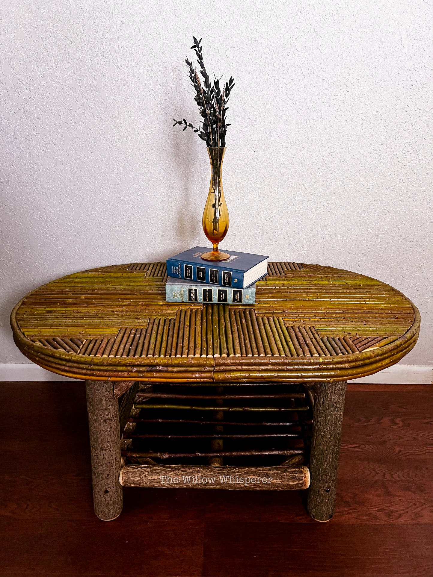 Mosaic Oval Coffee Table