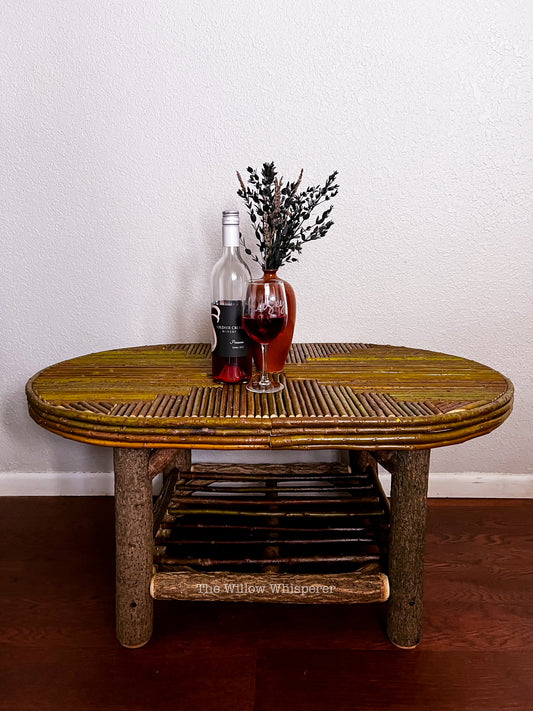 Mosaic Oval Coffee Table