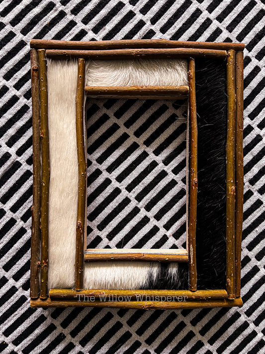 4”x6” Cowhide Frame