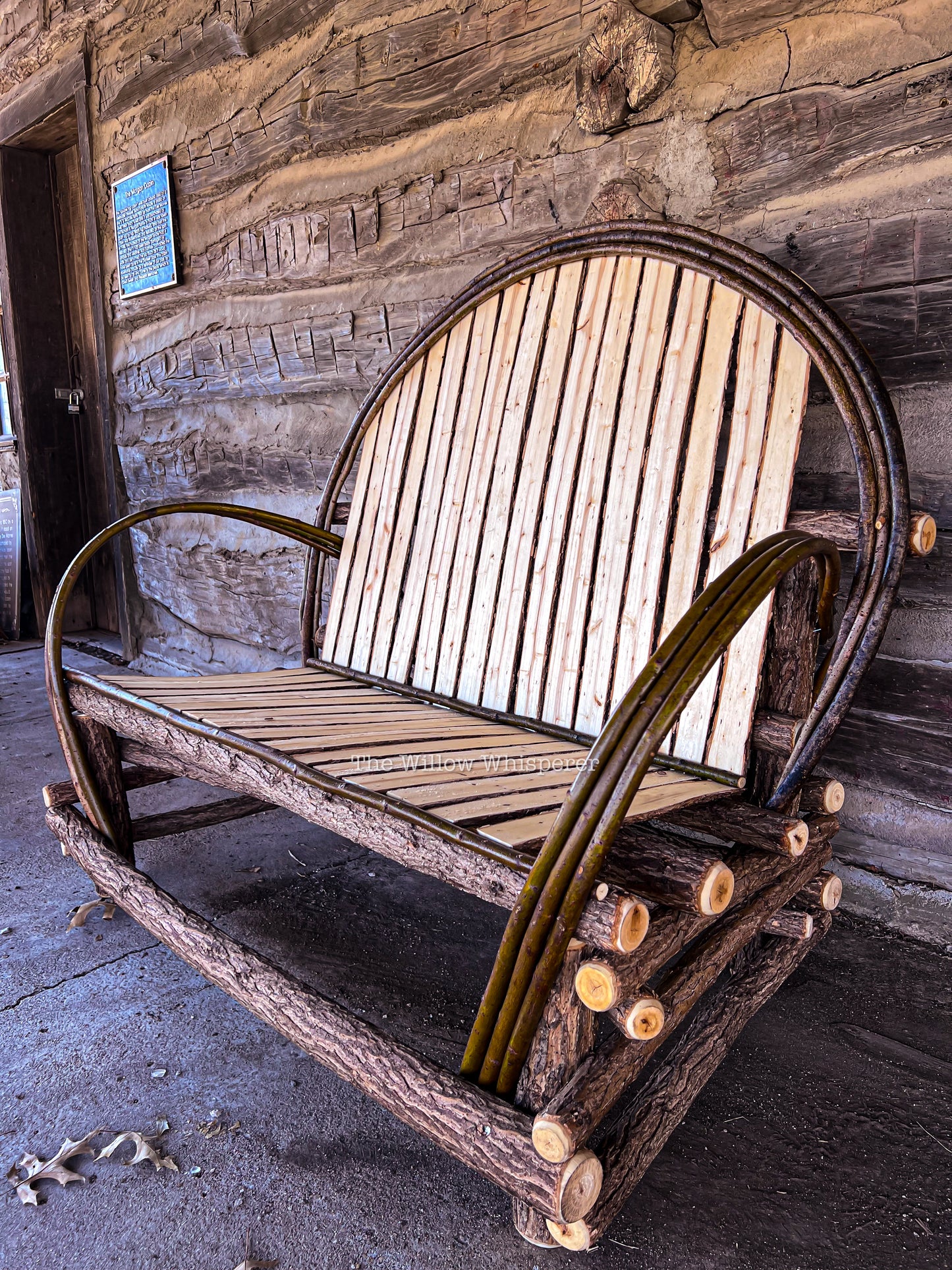 Live Edge Loveseat