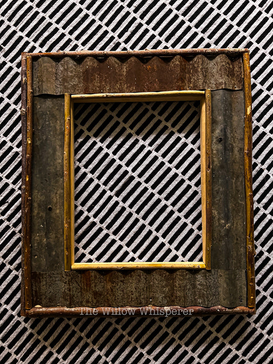 8”x10” Corrugated Metal Frame