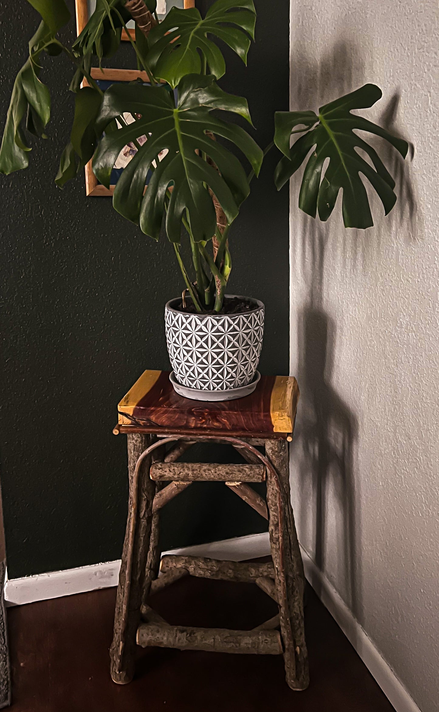 Live Edge Barstool