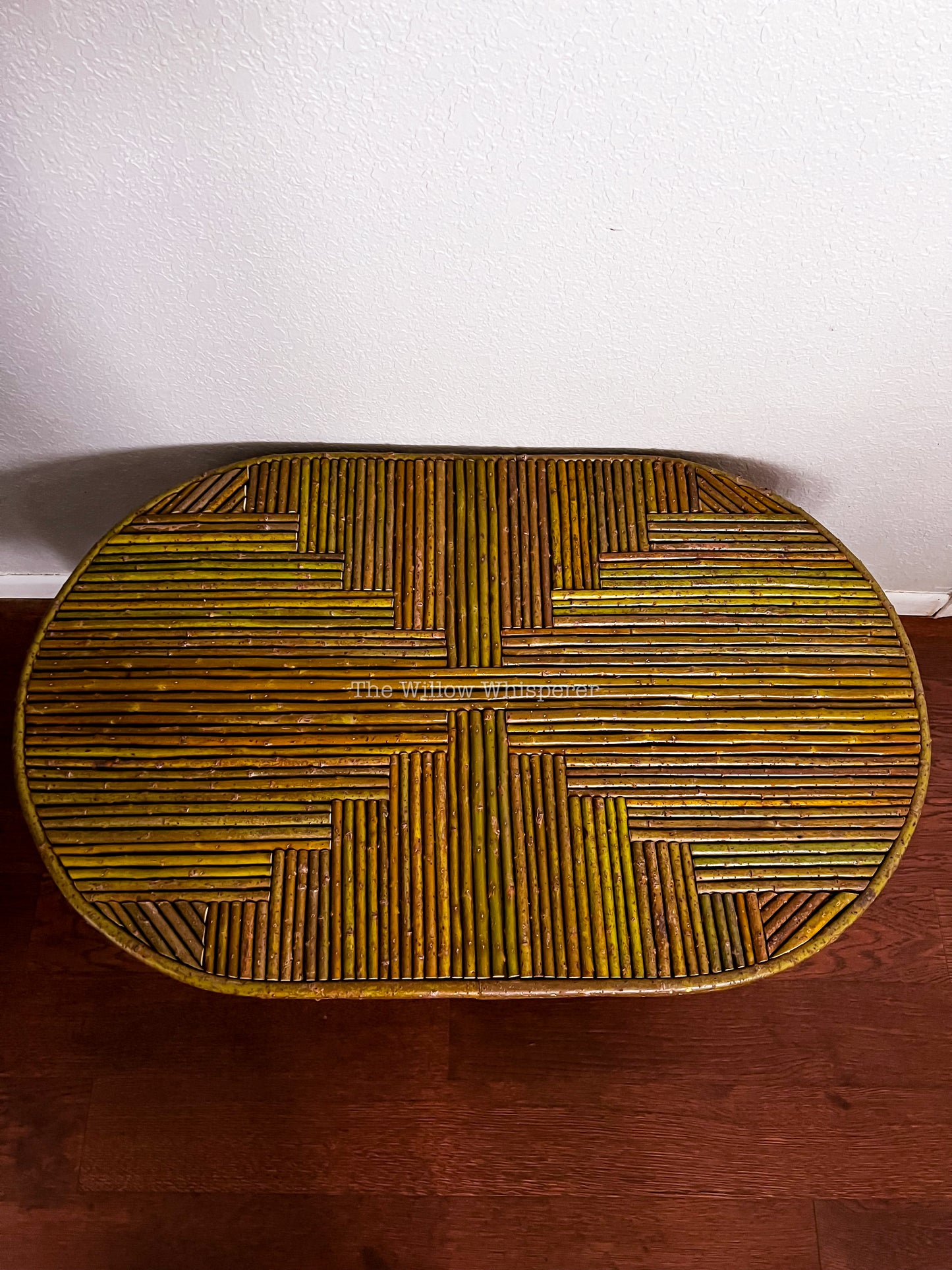 Mosaic Oval Coffee Table