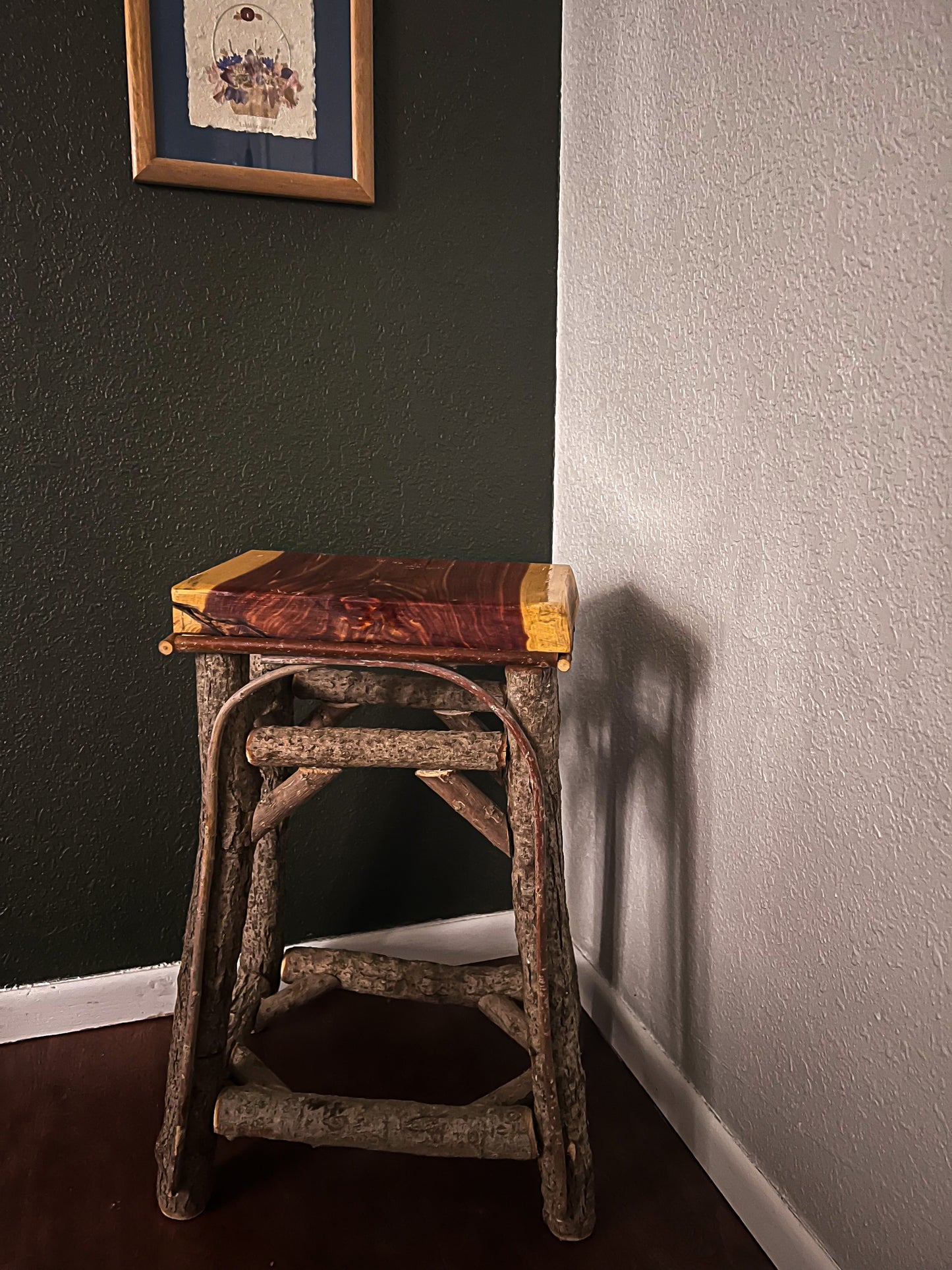Live Edge Barstool