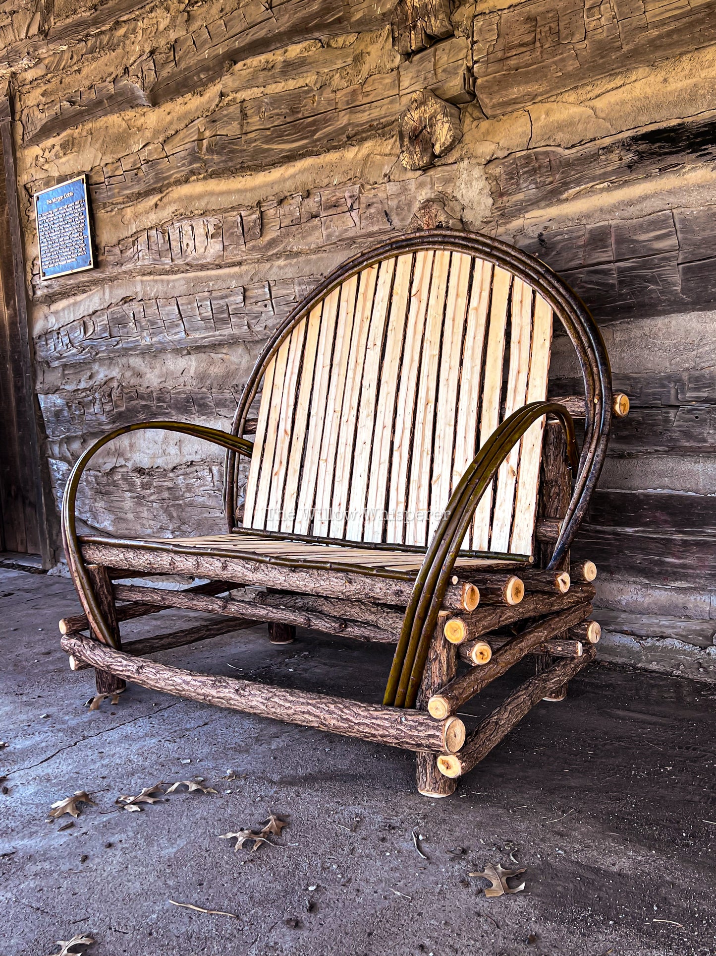 Live Edge Loveseat