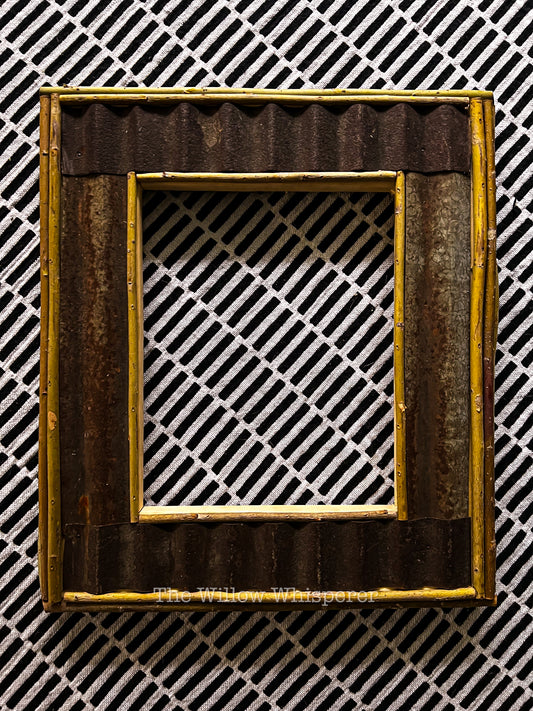 8”x10” Corrugated Metal Frame